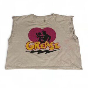 Women's GREASE Cream Graphic Tank Top
